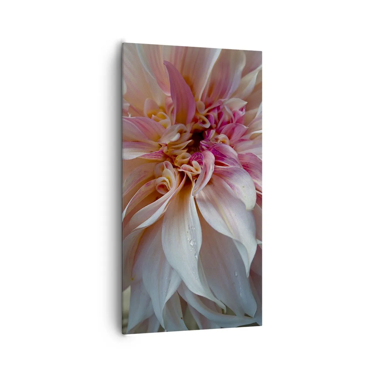 Lærredstryk - Billede på lærred - Blomstrende friskhed - 65x120 cm