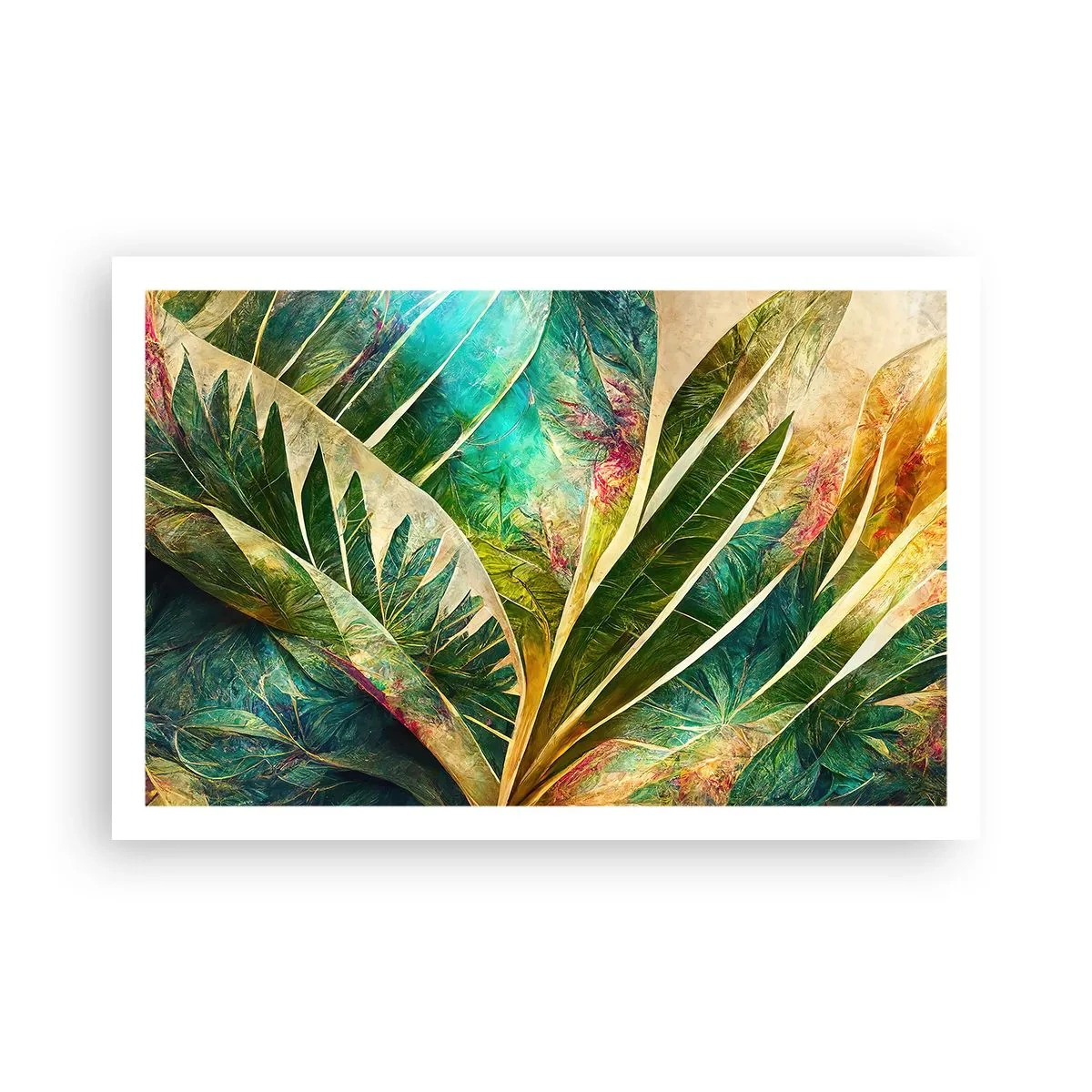 Plakat - Farver fra troperne - 91x61 cm