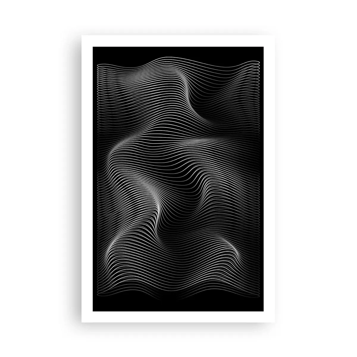 Plakat - Lysets dans i rummet - 61x91 cm