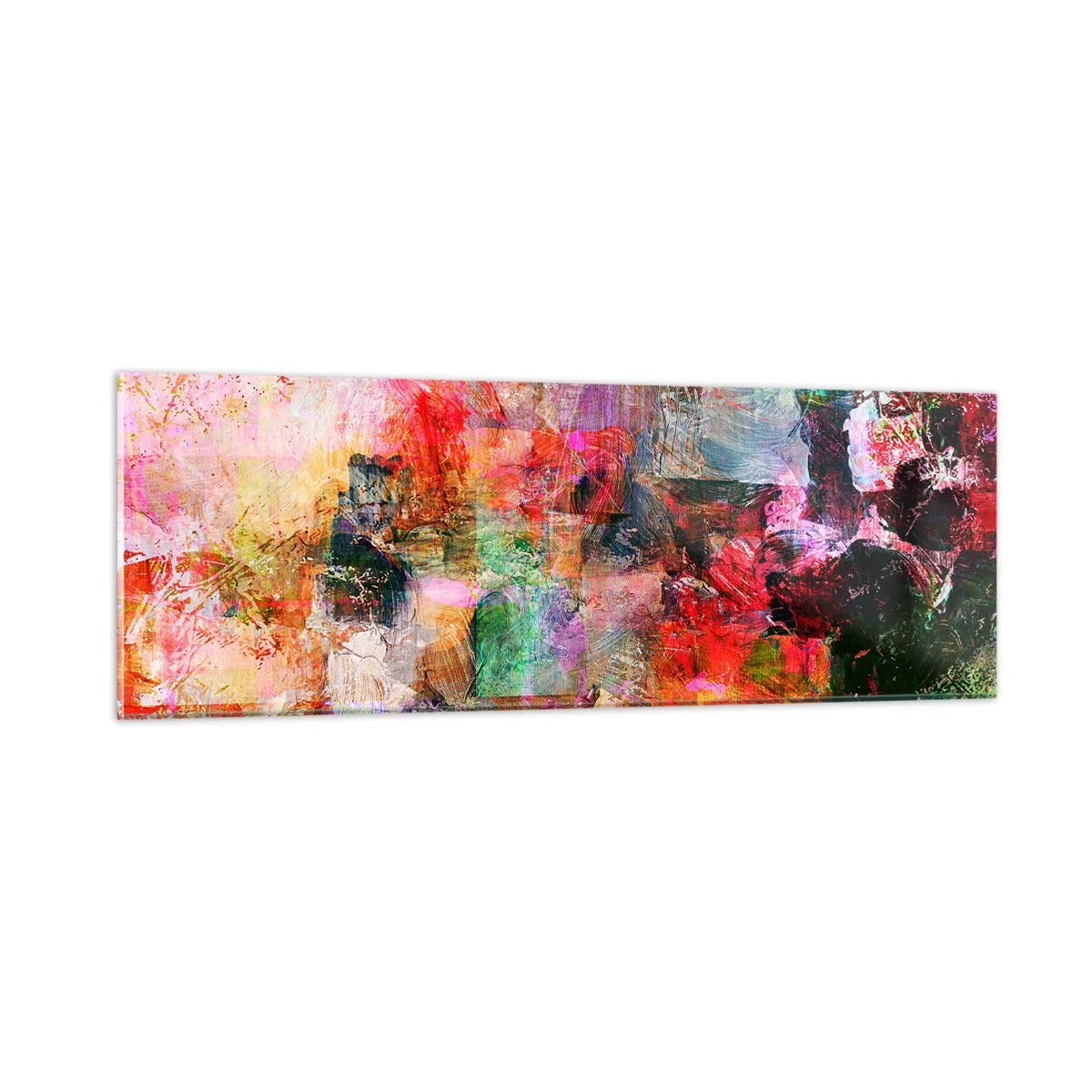 Billede på glas - En rejse gennem de forskellige - 90x30 cm