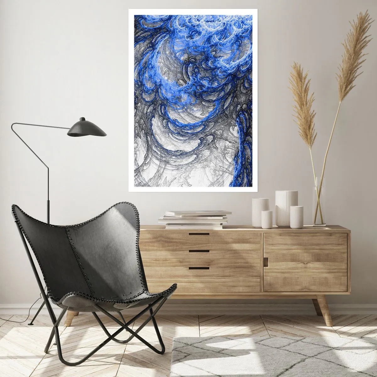 Plakat - En bølges fødsel - 40x50 cm