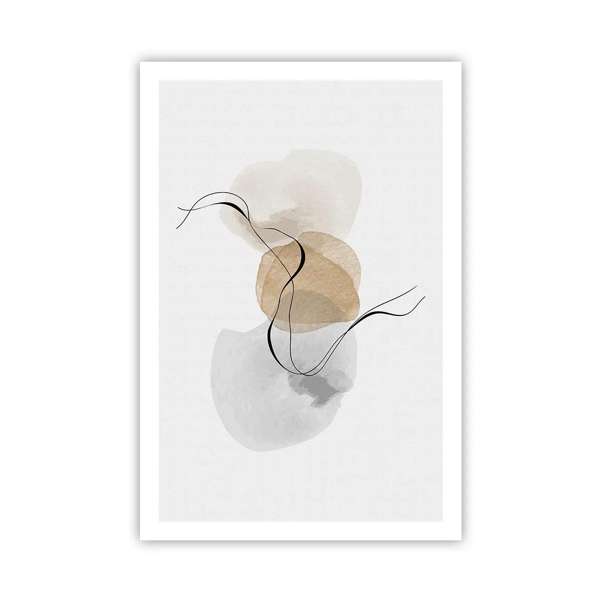 Plakat - Perler i luften - 61x91 cm