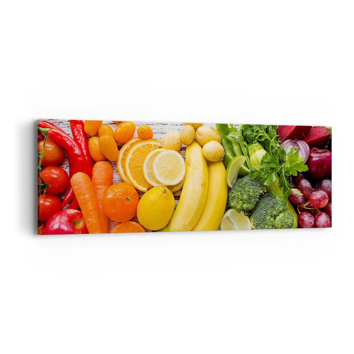 Lærredstryk - Billede på lærred - Er det ikke nok? - 90x30 cm