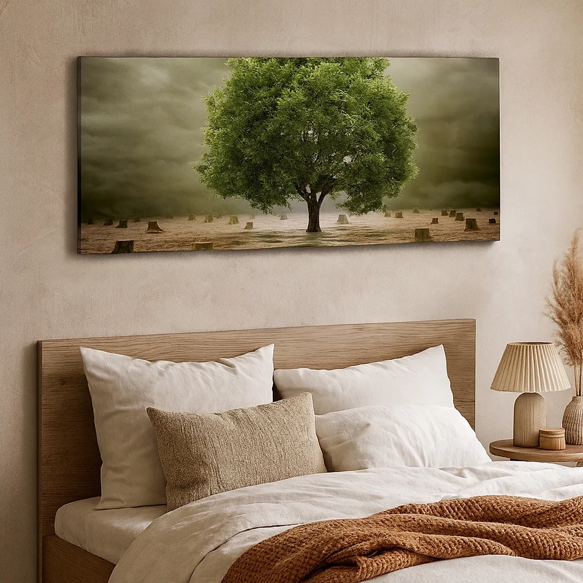 Lærredstryk - Billede på lærred - Alt håb - 30x30 cm