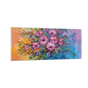 Billede på glas - Livets energi - 100x40 cm