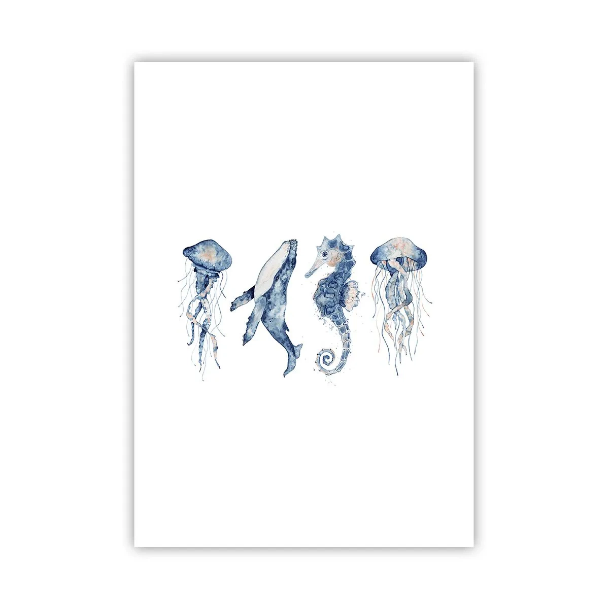 Plakat - Havets vidundere - 70x100 cm