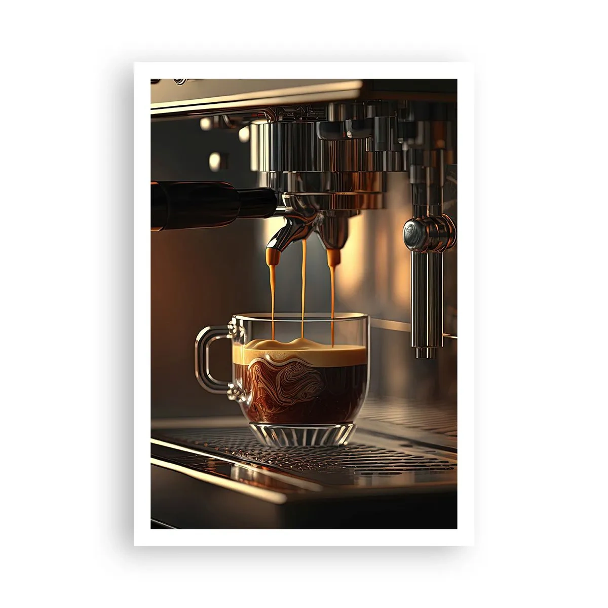 Plakat - En sensuel blanding - 70x100 cm