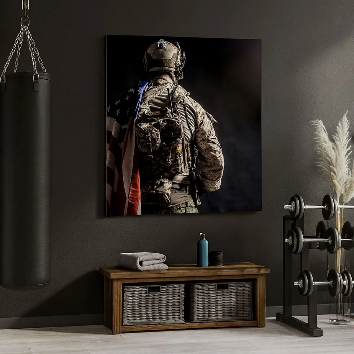 Lærredstryk - Billede på lærred - Det er grunden til, at - 30x30 cm