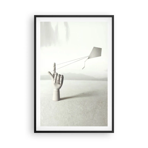 Plakat i sort ramme - Styrkeprøve - 61x91 cm