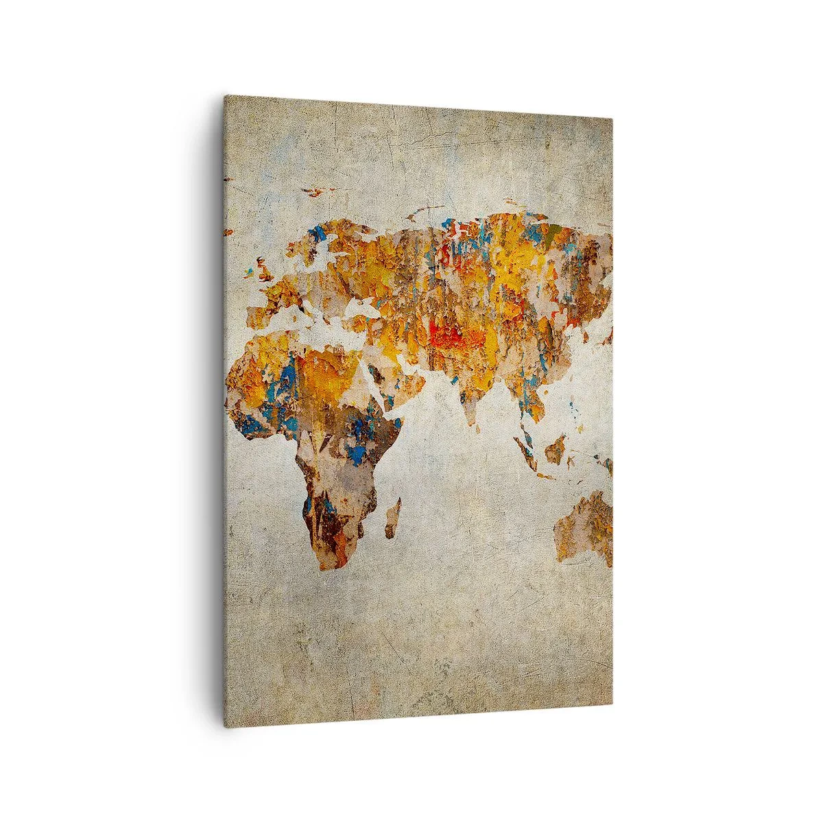 Lærredstryk - Billede på lærred - En virkelig stor verden - 70x100 cm