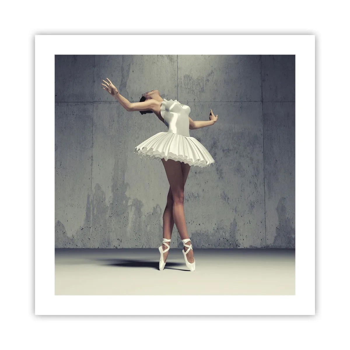 Plakat - Let som en fugl - 50x50 cm