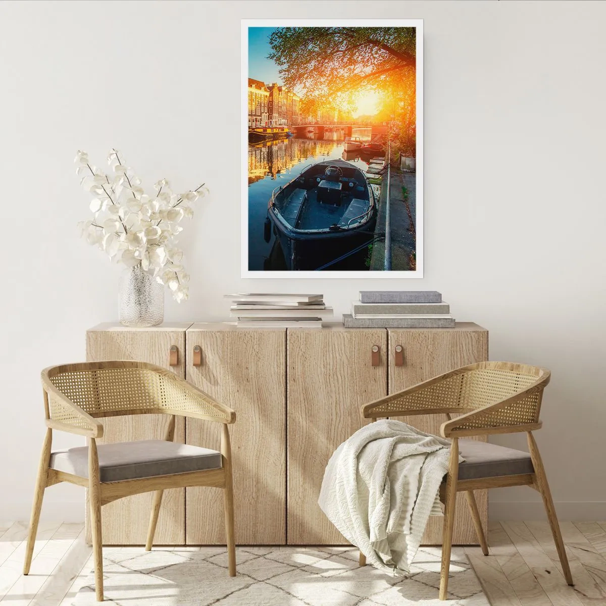 Plakat - Morgen i Amsterdam - 61x91 cm