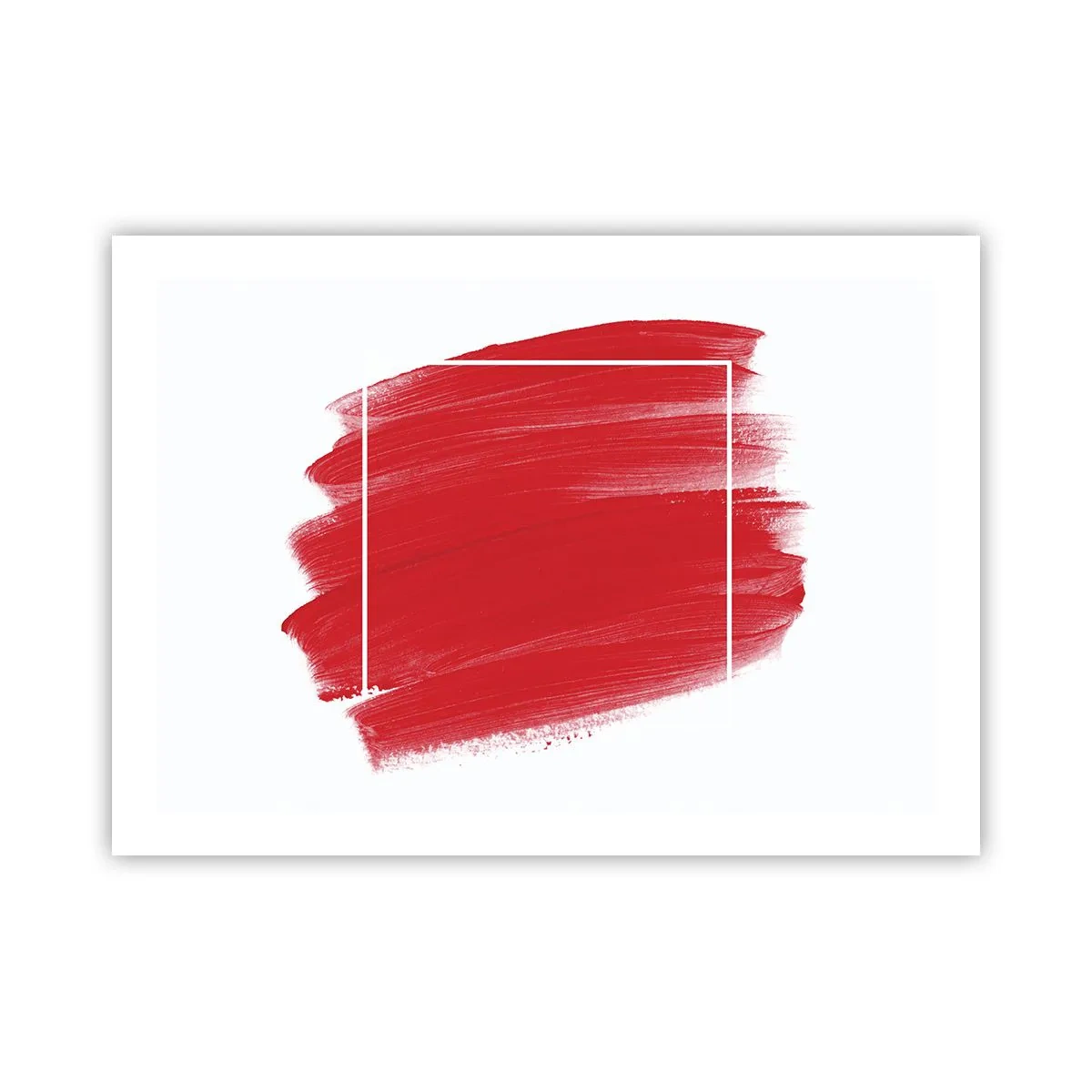 Plakat - Uden for rammen - 70x50 cm