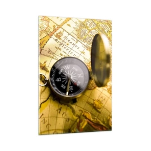 Billede på glas - Eller måske til verdens ende? - 80x120 cm