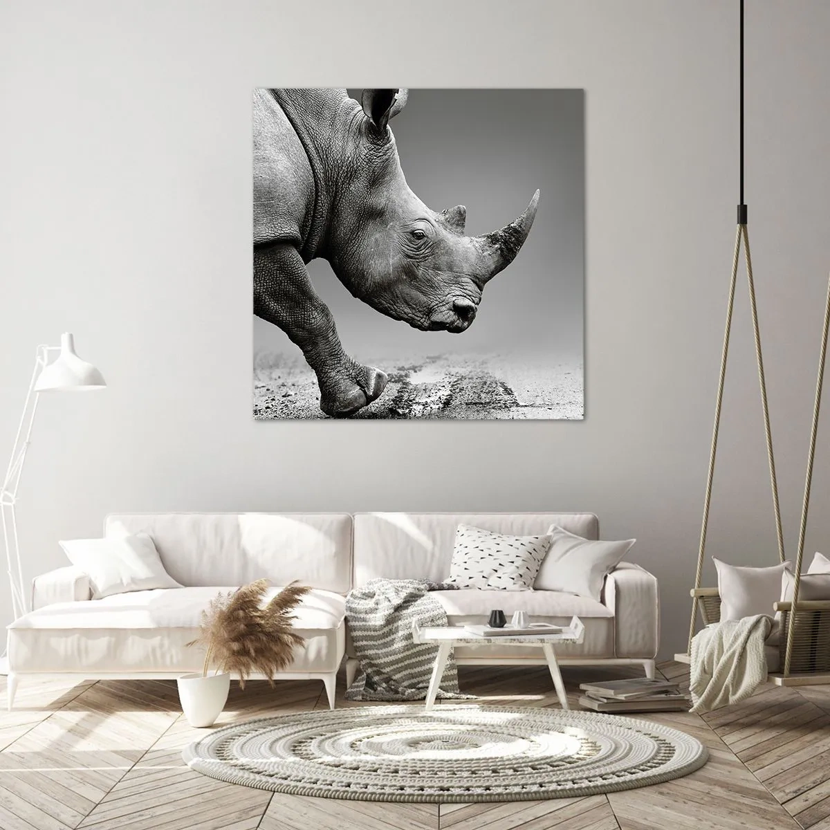 Lærredstryk - Billede på lærred - En ustoppeli - 40x40 cm