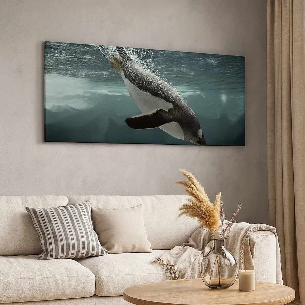 Lærredstryk - Billede på lærred - Velkommen til min verden - 30x30 cm