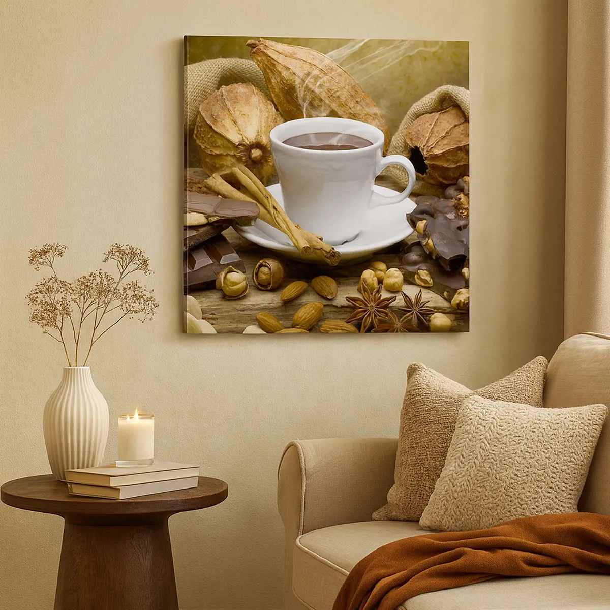 Lærredstryk - Billede på lærred - For spændingssøgende - 30x30 cm