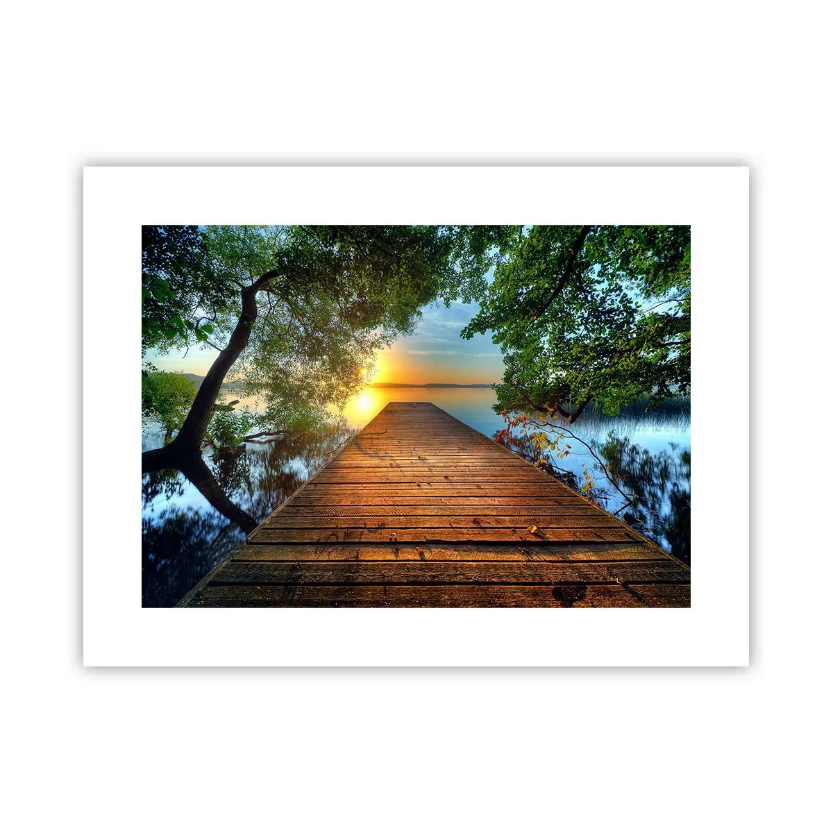 Plakat - Tag dig god tid, sæt dig ned - 40x30 cm