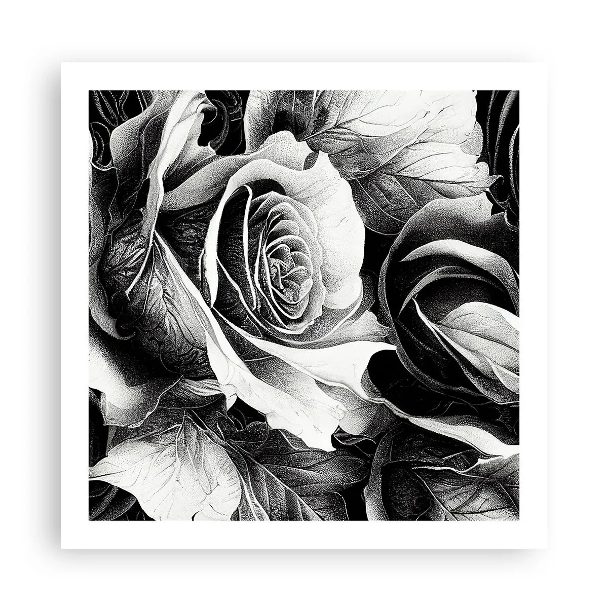 Plakat - Altid dronning - 60x60 cm