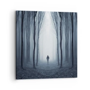 Lærredstryk - Billede på lærred - Og alt sammen ganske enkelt - 70x70 cm