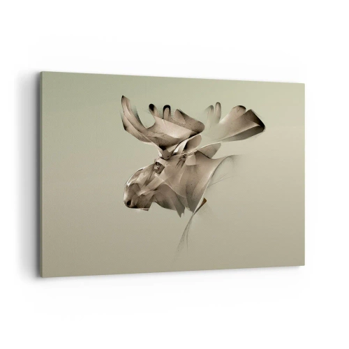 Lærredstryk - Billede på lærred - Den blide kraft af ro - 100x70 cm