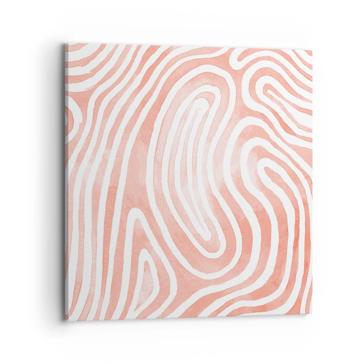 Lærredstryk - Billede på lærred - I en labyrint af koraller - 70x70 cm