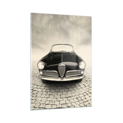 Billede på glas - Og hvordan kan man ikke elske mig? - 50x70 cm