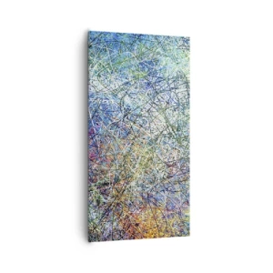 Lærredstryk - Billede på lærred - Så enkelt er det ikke - 65x120 cm