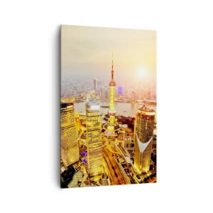 Lærredstryk - Billede på lærred - Den asiatiske drøm - 80x120 cm