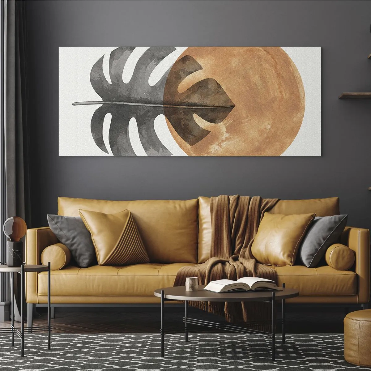 Billede på glas - Altid solen - 160x50 cm