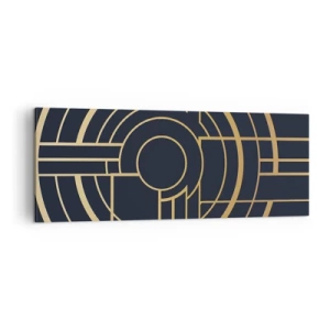 Lærredstryk - Billede på lærred - At vende tingene på hovedet - 140x50 cm