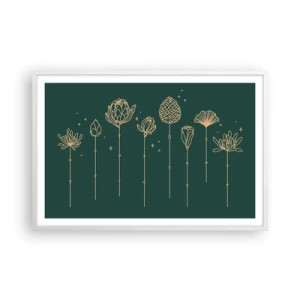 Plakat i hvid ramme - Familien ZIÓŁkowski - 91x61 cm