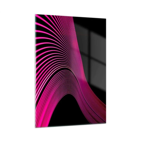 Billede på glas - En allé af lys - 50x70 cm