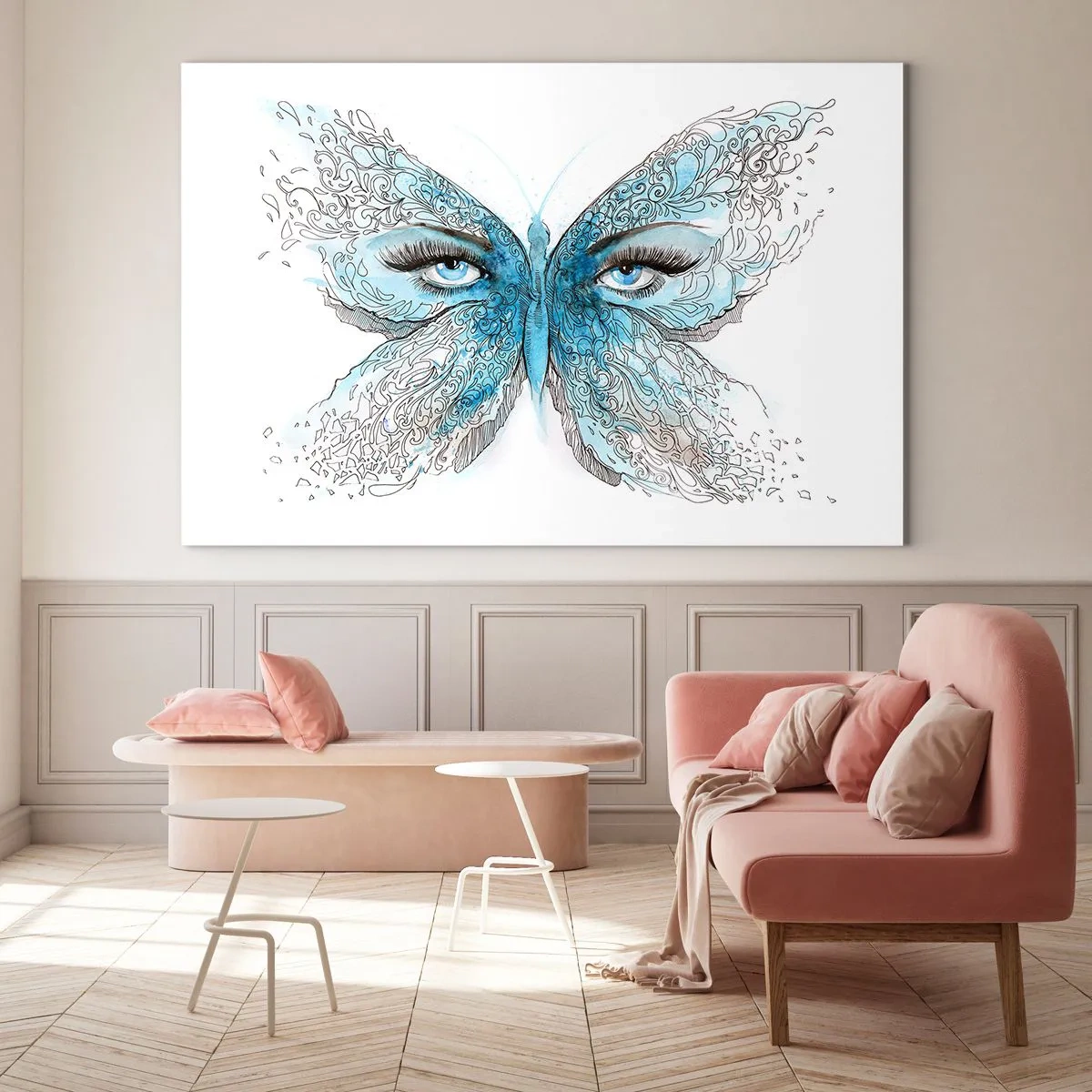 Billede på glas - Eros bedemantis - 100x70 cm