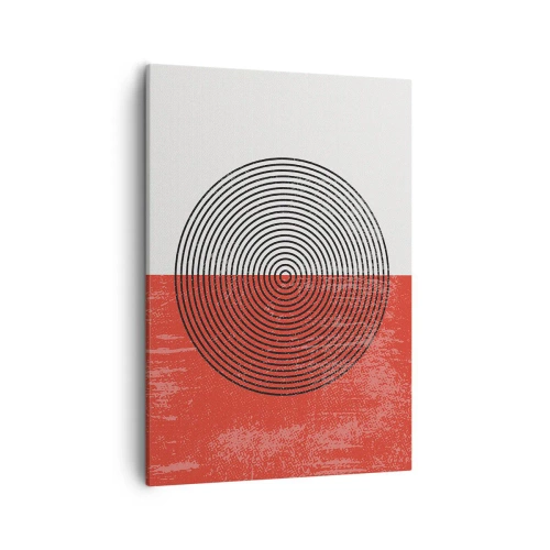 Lærredstryk - Billede på lærred - Lige til sagen - 50x70 cm