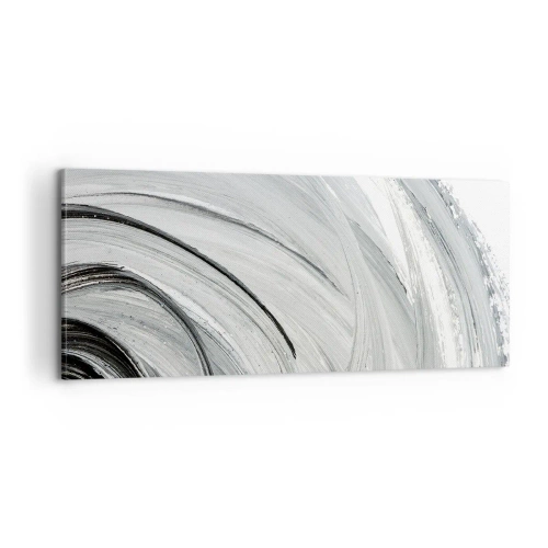 Lærredstryk - Billede på lærred - Orbital komposition - 100x40 cm