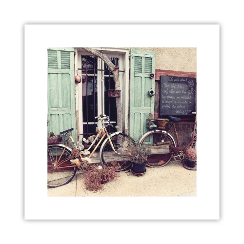 Plakat - Længe leve provinsen - 30x30 cm