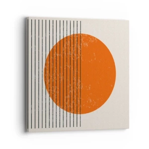 Lærredstryk - Billede på lærred - Altid solen - 30x30 cm