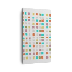 Lærredstryk - Billede på lærred - Ukendt leg - 45x80 cm