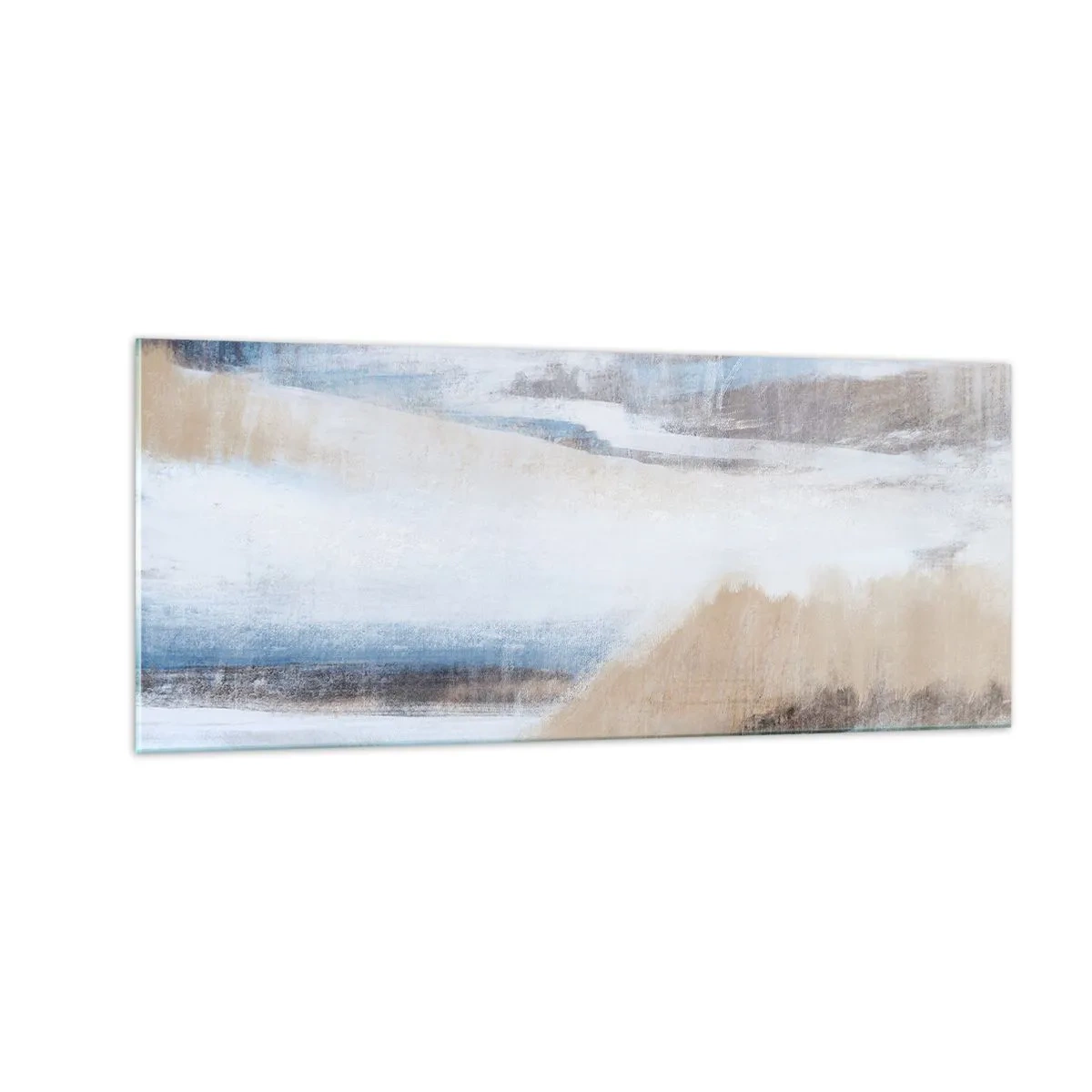 Billede på glas - Vinterkomposition - 100x40 cm