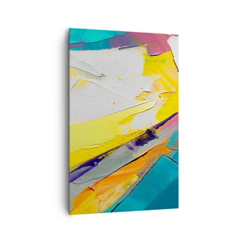 Lærredstryk - Billede på lærred - Lysets anatomi - 80x120 cm