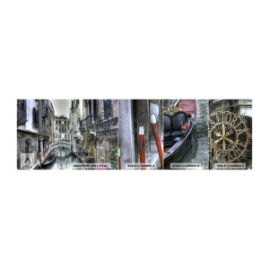 Prøve Fototapet Selvklæbende Deluxe Sticker - I århundreder i tavs drømmeri - Venedig, By, Arkitektur - 100x30 cm