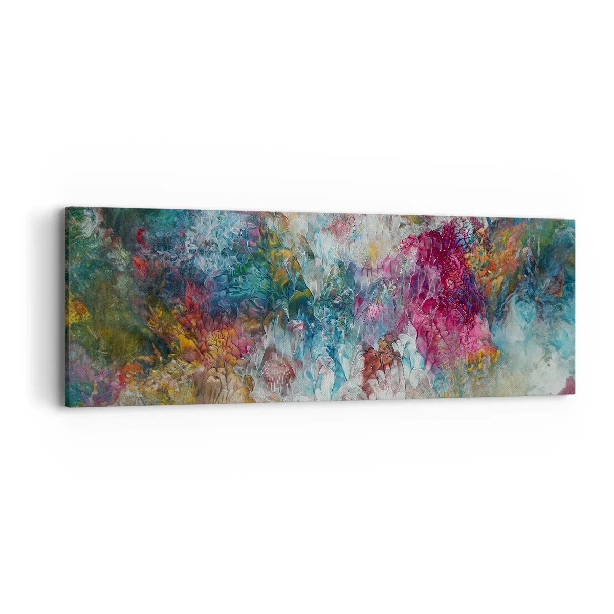 Lærredstryk - Billede på lærred - I fuldt flor - 90x30 cm