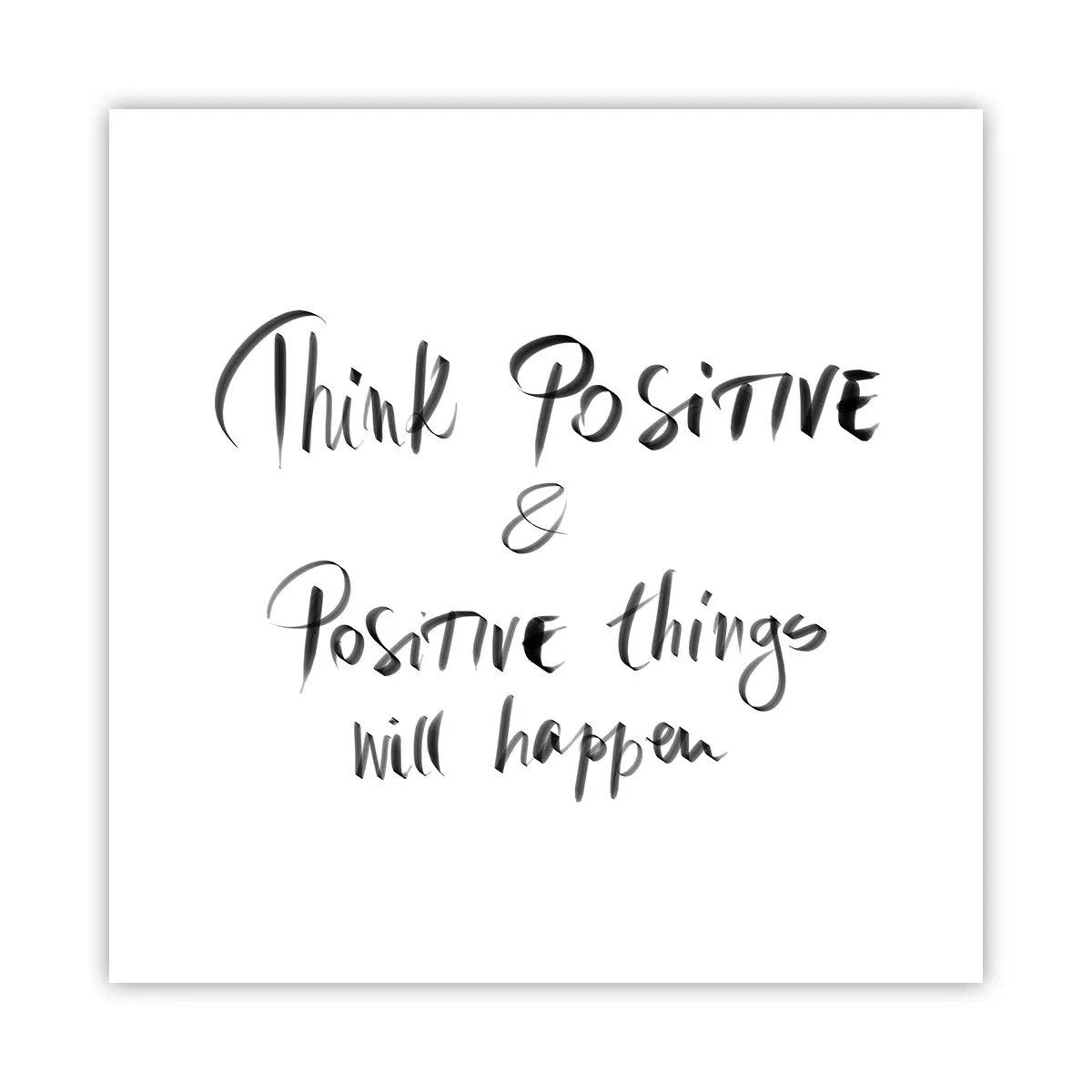 Plakat - Hvordan skal man leve? - 50x50 cm