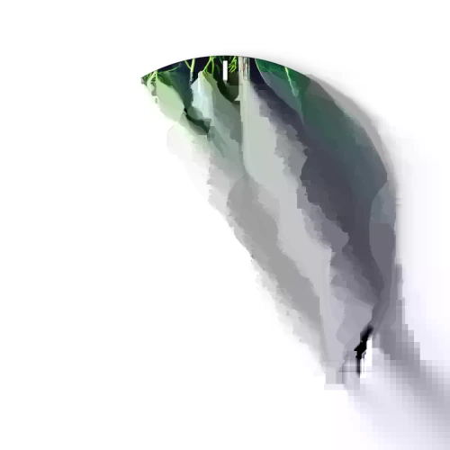 Vægur, Uret - Farverige krydderier og urter arrangeret på skeer - 30x30cm - Kulinarisk magi - Moderne vægdekoration til stue, køkken og soveværelse ARTTOR