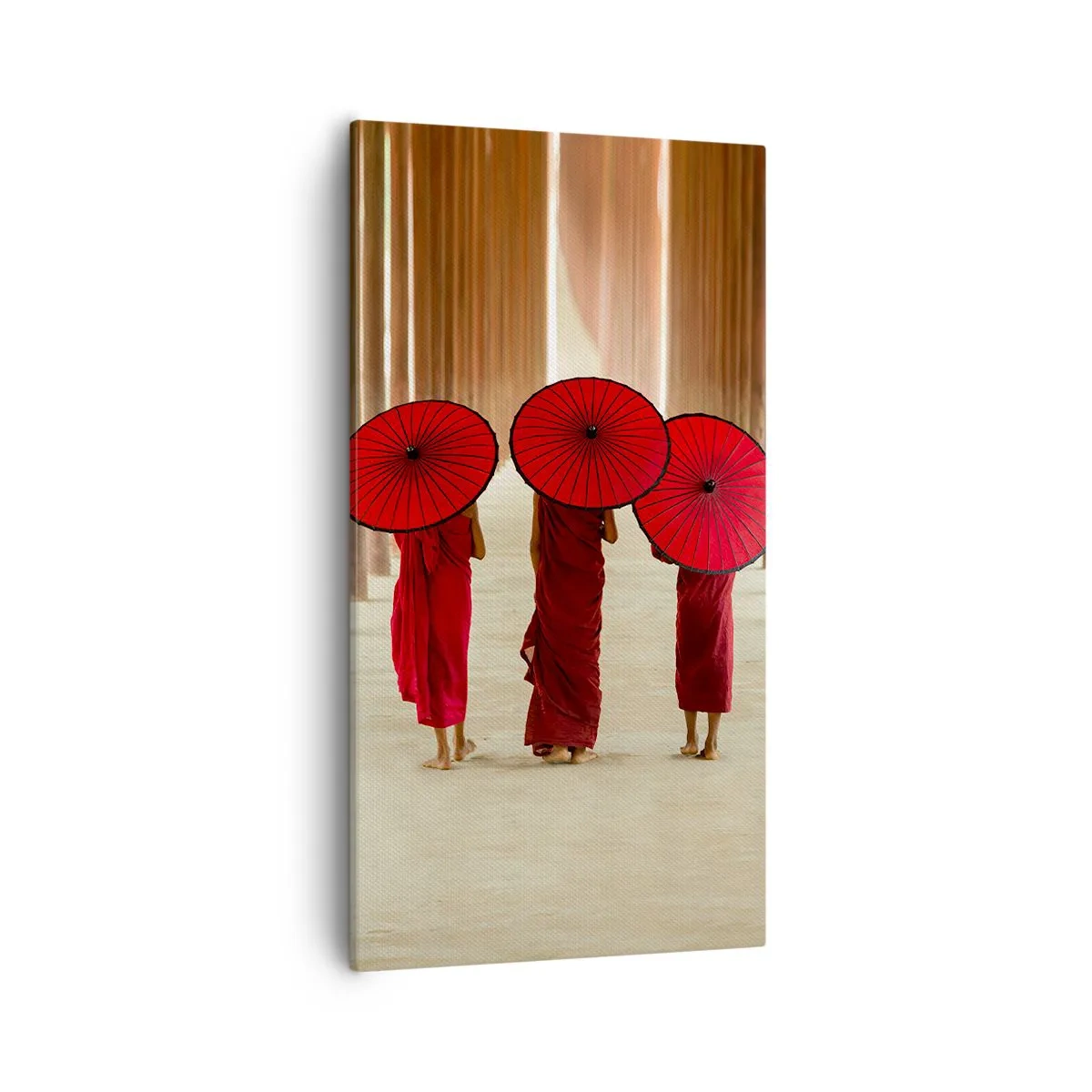 Lærredstryk - Billede på lærred - På vej til det rene land - 55x100 cm