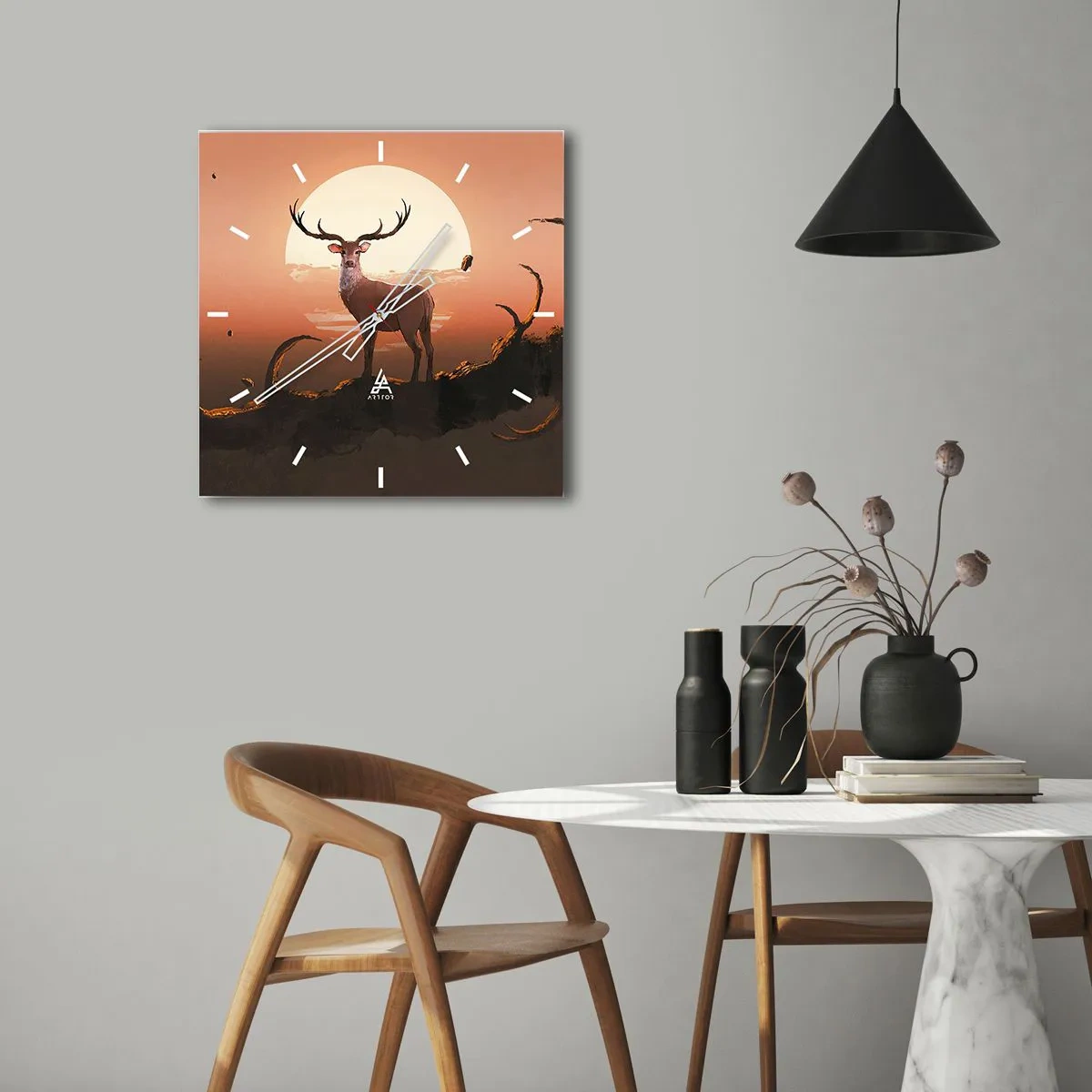Vægur, Uret - Denne aften er ikke som alle andre - 30x30 cm