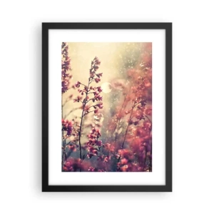 Plakat i sort ramme - Hemmelig have - 30x40 cm