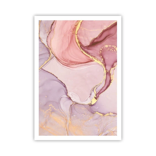 Plakat - Et kærtegn af farver - 70x100 cm