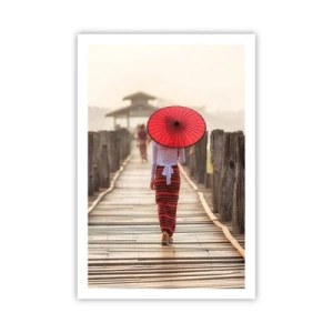 Plakat - På den gamle bro - 61x91 cm